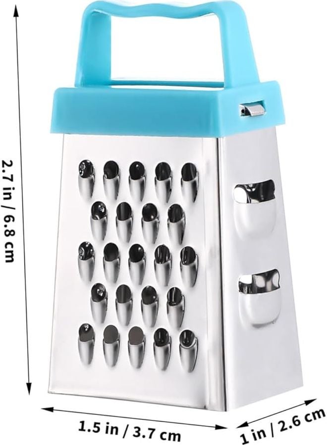 Alipis 3pcs Mini Cheese Grater Stainless Steel Multi Function Slicer Chopper Tool - Image 2